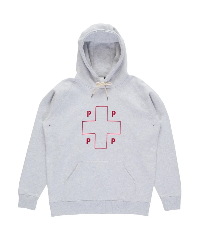 

Толстовка Lifesaver пепельно-серого цвета Pop Trading Company, серый