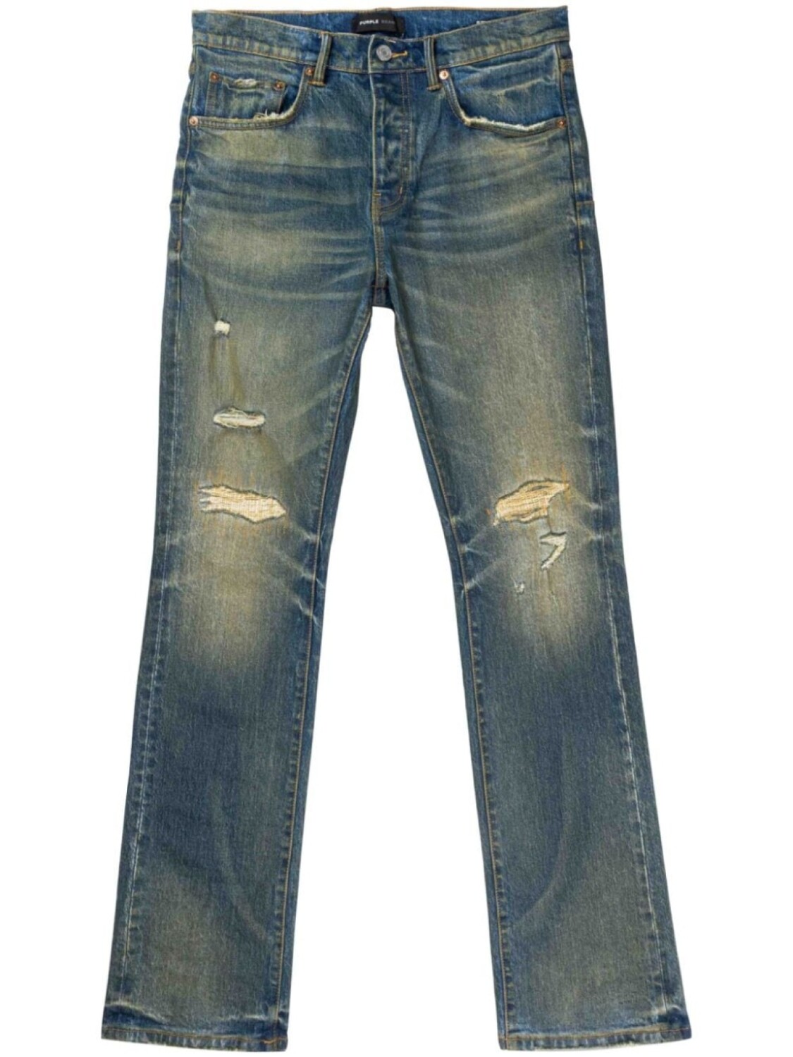 

Purple Brand прямые джинсы P004, синий
