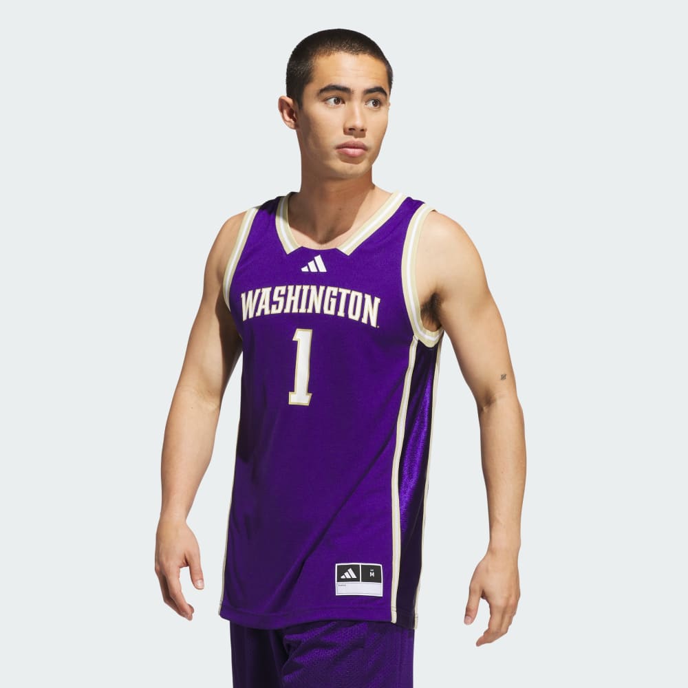

Джерси Adidas Washington Huskies Away Swingman Jersey, цвет Collegiate Purple