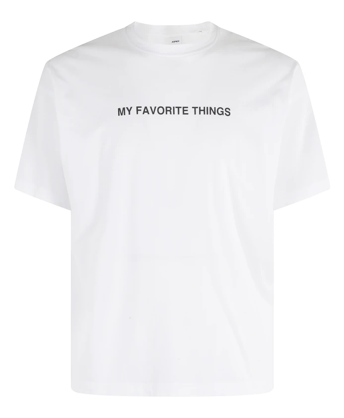 

Белая футболка с короткими рукавами, моя любимая. Aspesi, белый