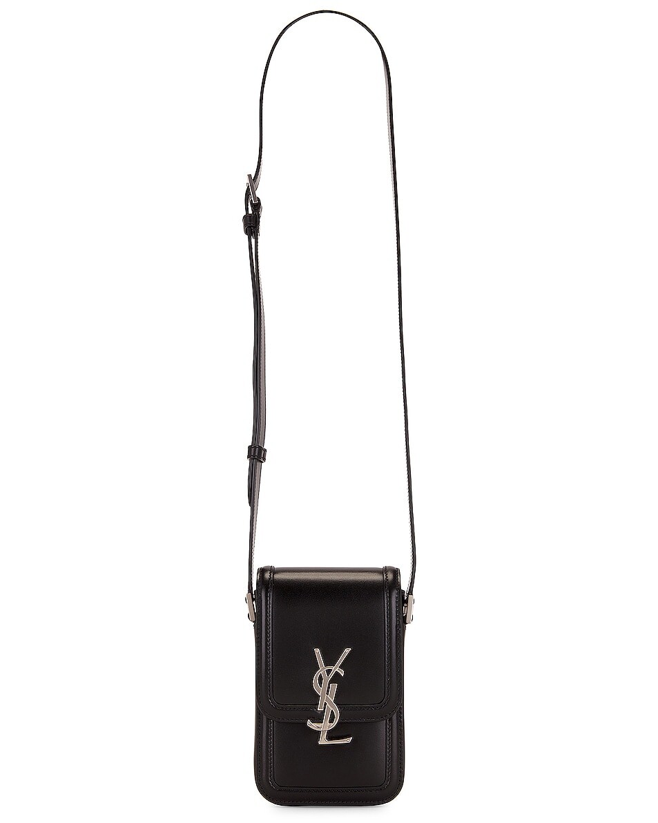 

Сумка Ysl Solferino Phone Case Bag Saint Laurent, цвет Nero
