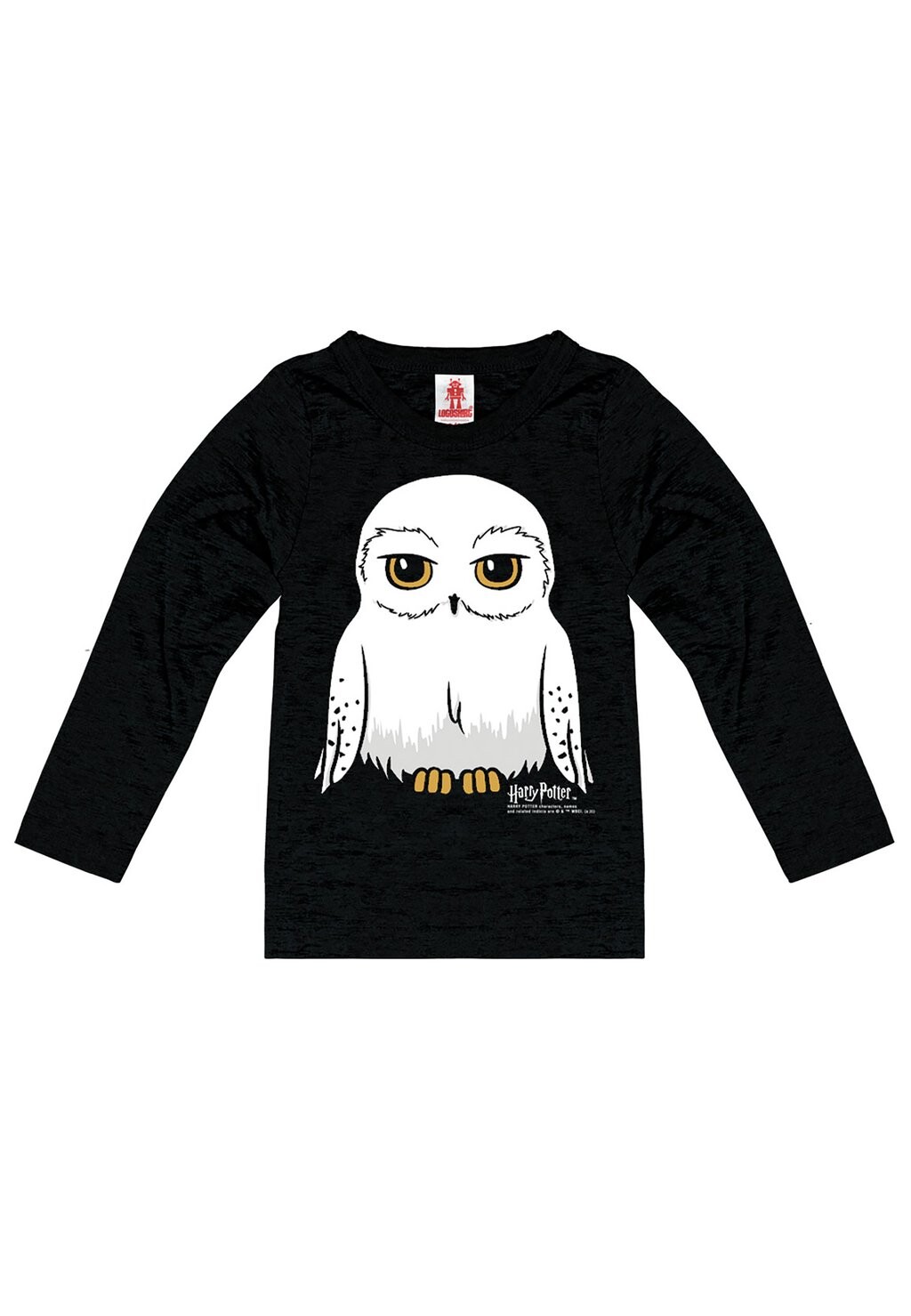 

Топ с длинными рукавами LANGARM HARRY POTTER HEDWIG LOGOSHIRT, черный