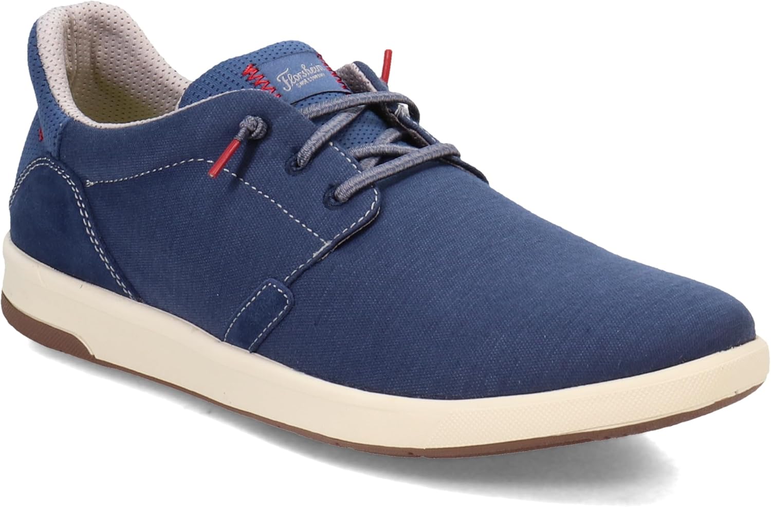 

Мужские кроссовки Florsheim с застежкой на шнуровке и скользящей подошвой, темно-синий