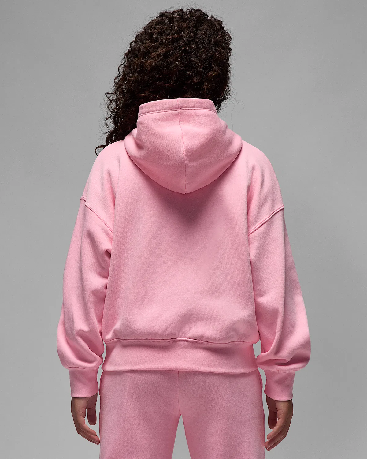 Детская толстовка Jordan Brooklyn Fleece, Medium Soft Pink — фото 2
