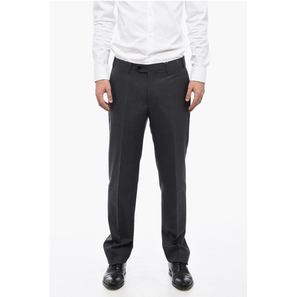 

Брюки LEADER классического кроя из натуральной шерсти Corneliani, Gray