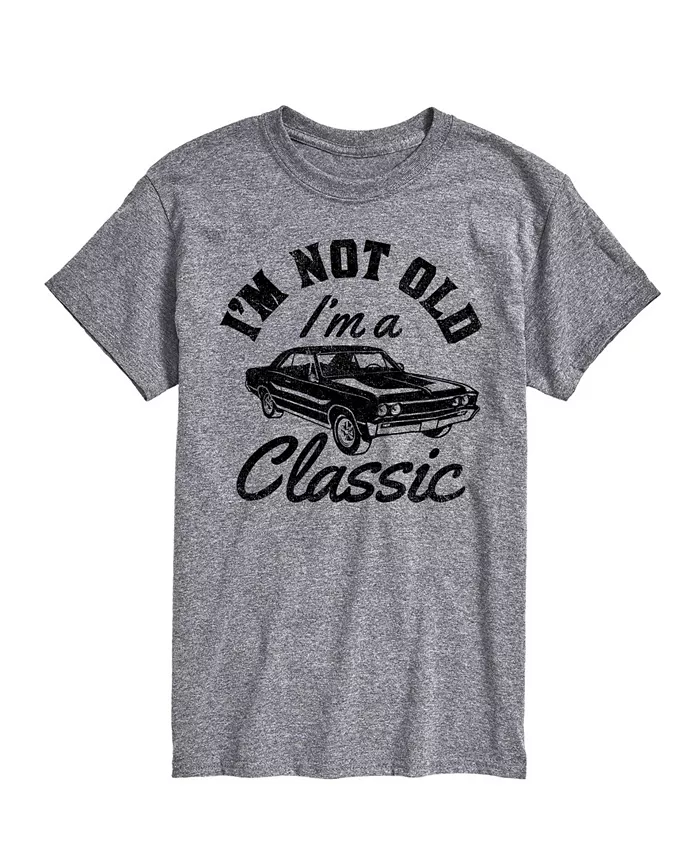 

Мужская футболка с коротким рукавом "I'm Not Old I'm A Classic" AIRWAVES, серый