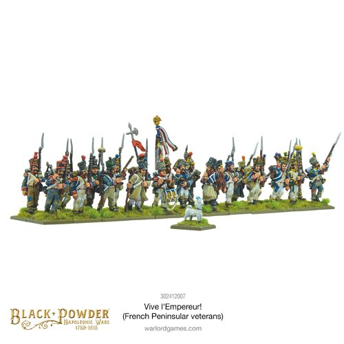 

Фигурка Vive L’Empereur! French Peninsular Veterans Warlord Games