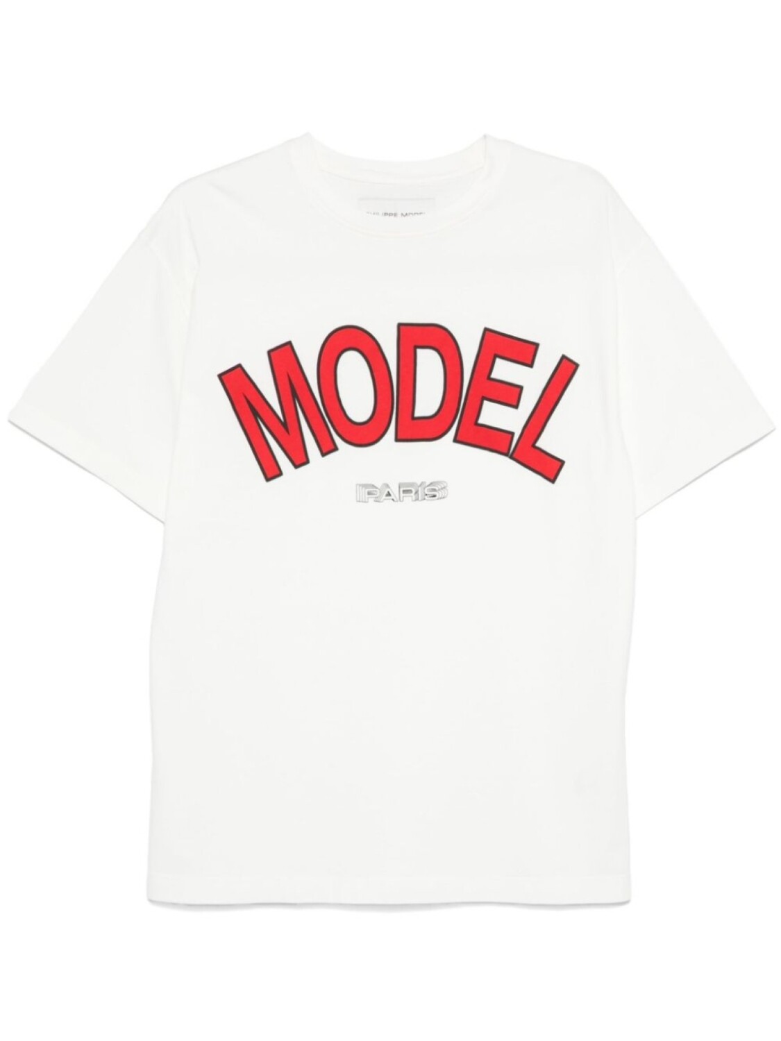 

Футболка с логотипом Philippe Model Paris, белый