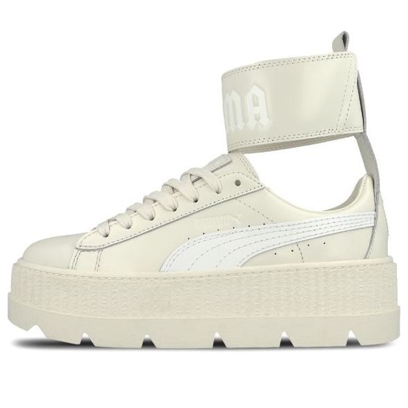 Кеды (WMNS) PUMA Fenty x Ankle Strap Creeper 'Vanilla Ice', белый