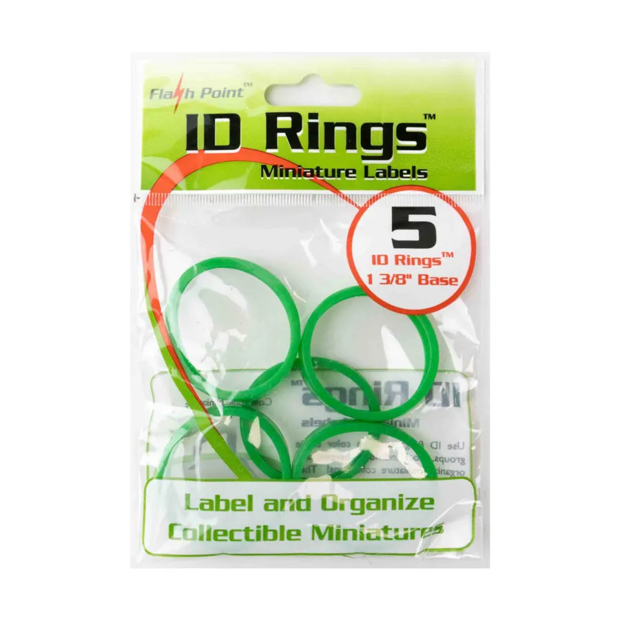 

Зеленый (5), ID Rings - Collectible Miniature Game Accessories