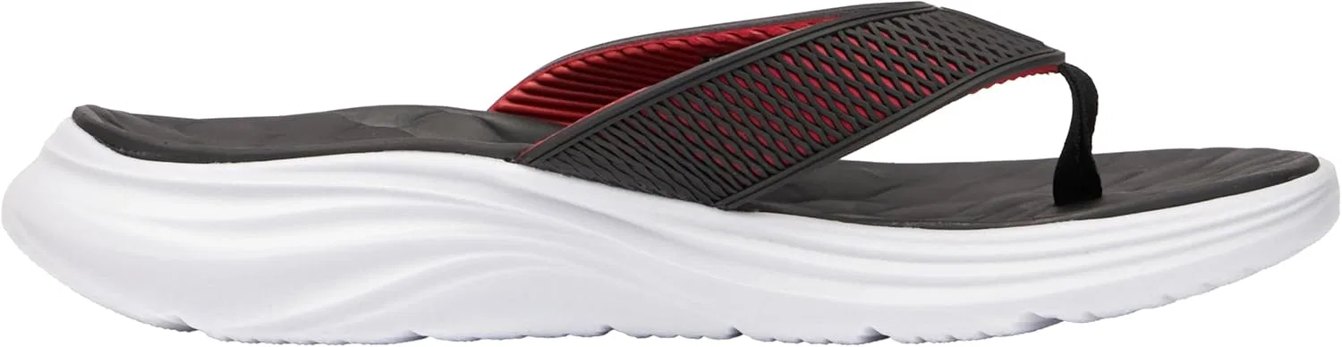 Мужские сандалии Skechers Sport Men Vapor из пеноматериала, Black Kpu Edge — фото 4