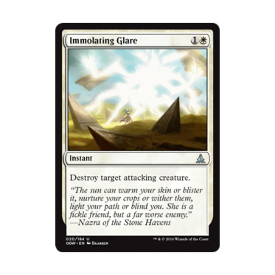 

CCG Жгучий взгляд (U), MTG - Oath of the Gatewatch