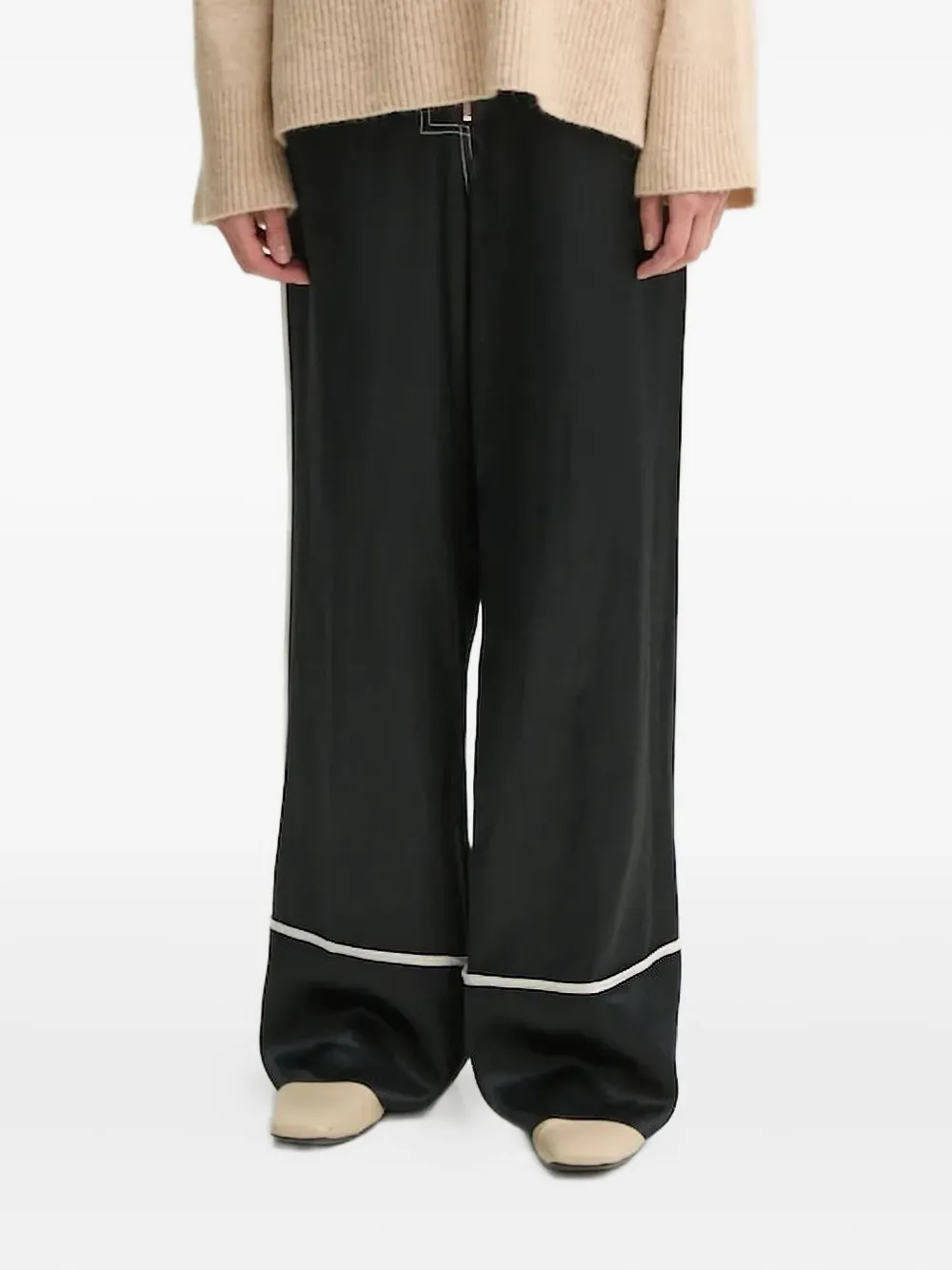 

Брюки с атласным кантом Day Birger Et Mikkelsen, черный