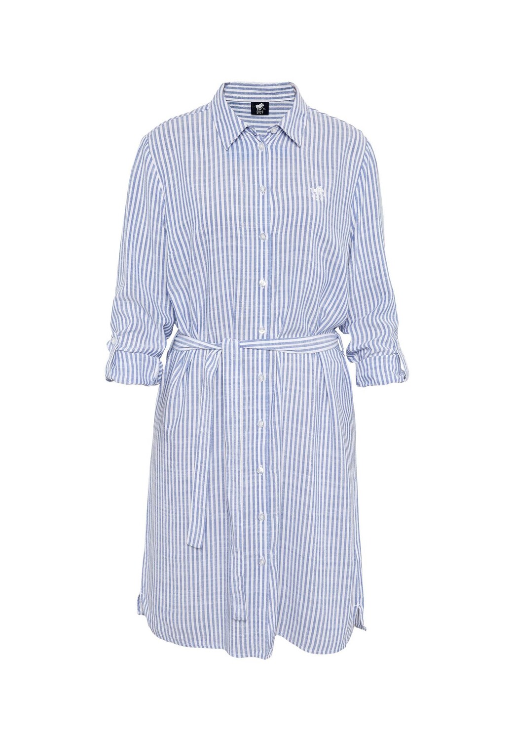 

Платье-рубашка в полоску POLO SYLT, цвет 1045 White/med Blue