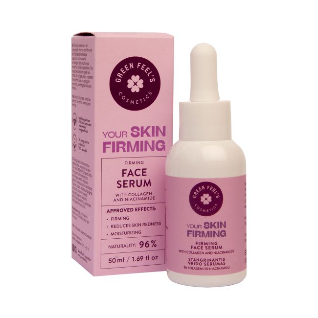 

S your skin укрепляющая сыворотка для лица Green Feel, 50 мл