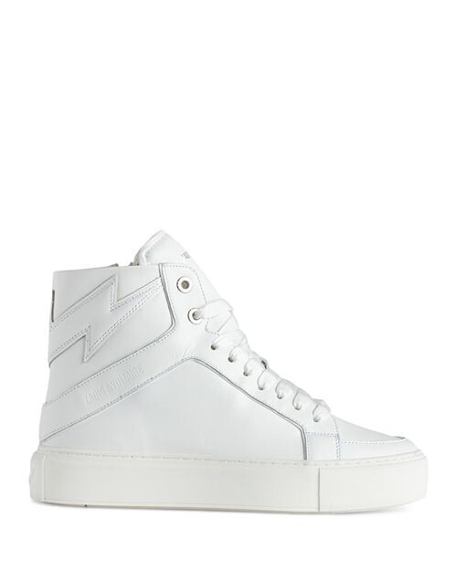 

Женские кроссовки High Flash на платформе Zadig & Voltaire, цвет White, Белый, Женские кроссовки High Flash на платформе Zadig & Voltaire, цвет White