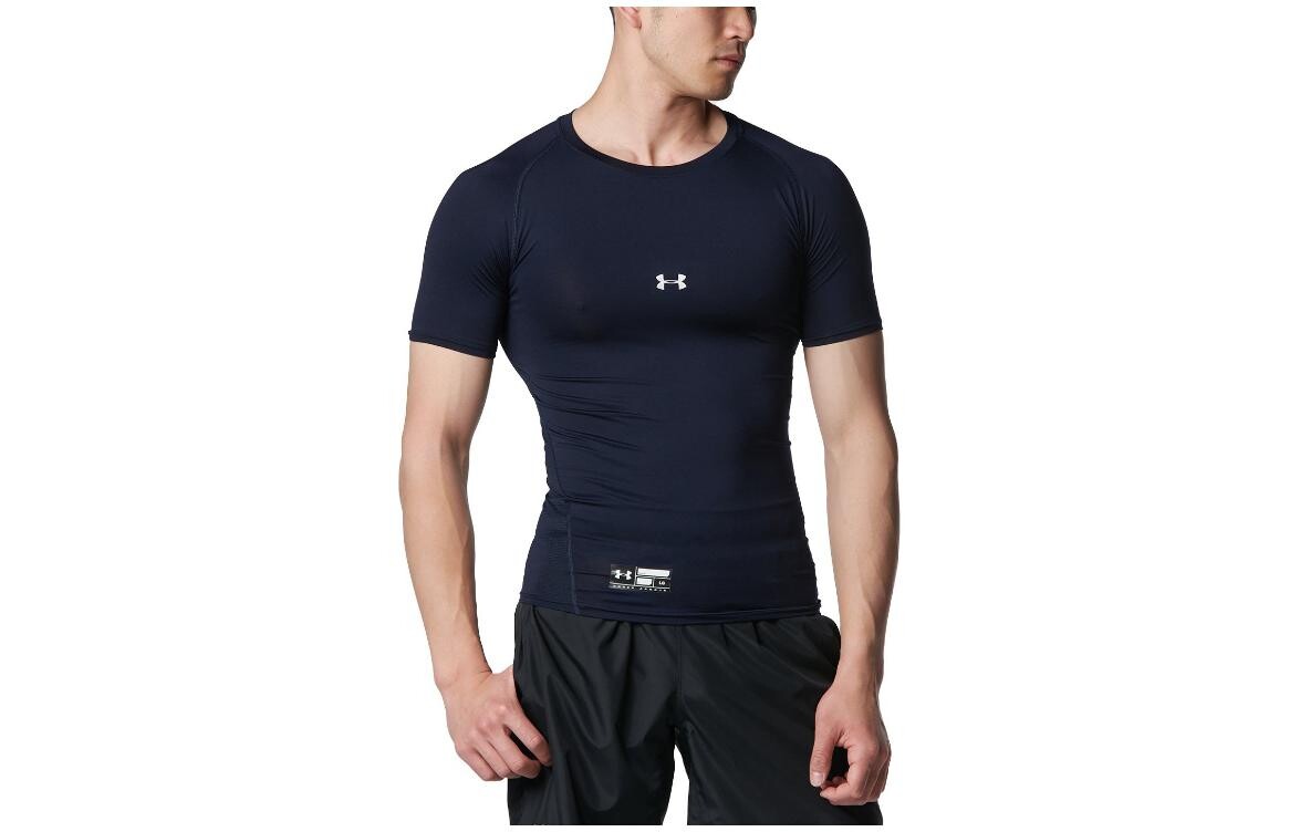 

Футболка мужская темно-синяя Under Armour, синий