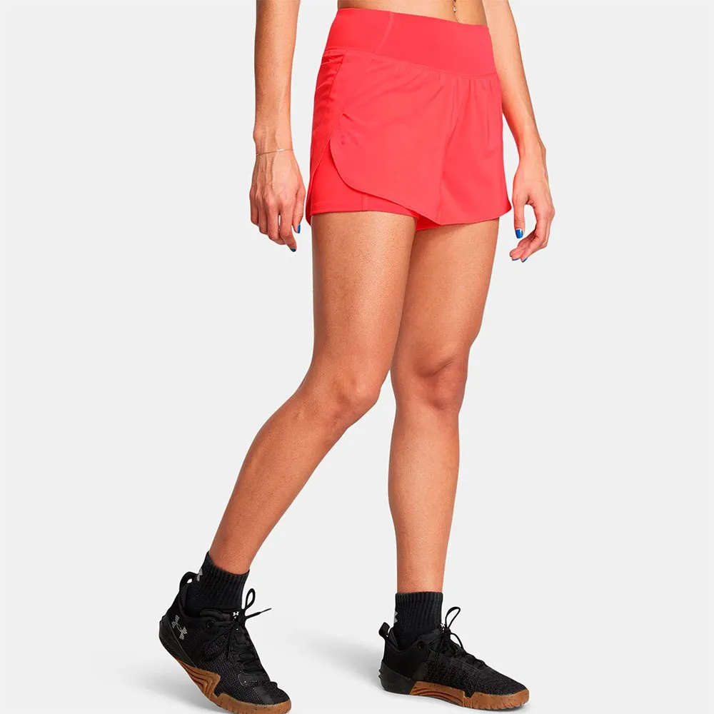

Шорты Under Armour Flex Woven 2-in-1, красный