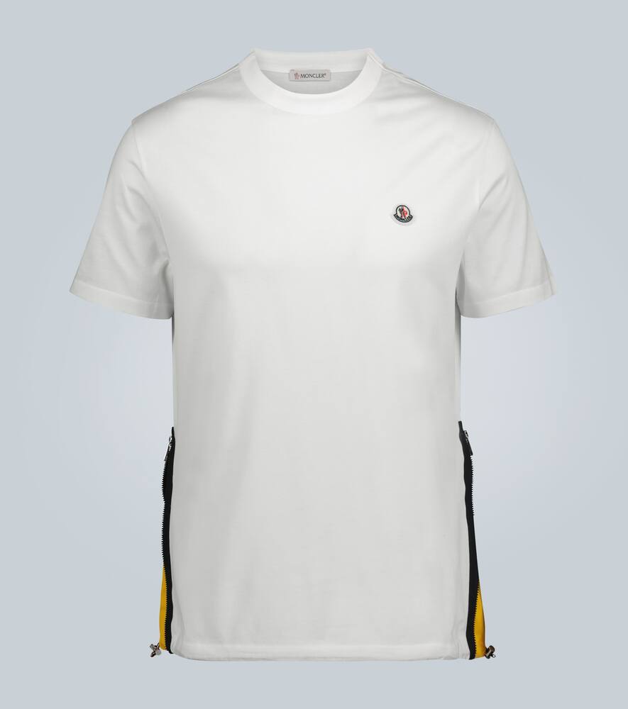 

Футболка с техническими деталями Moncler, White