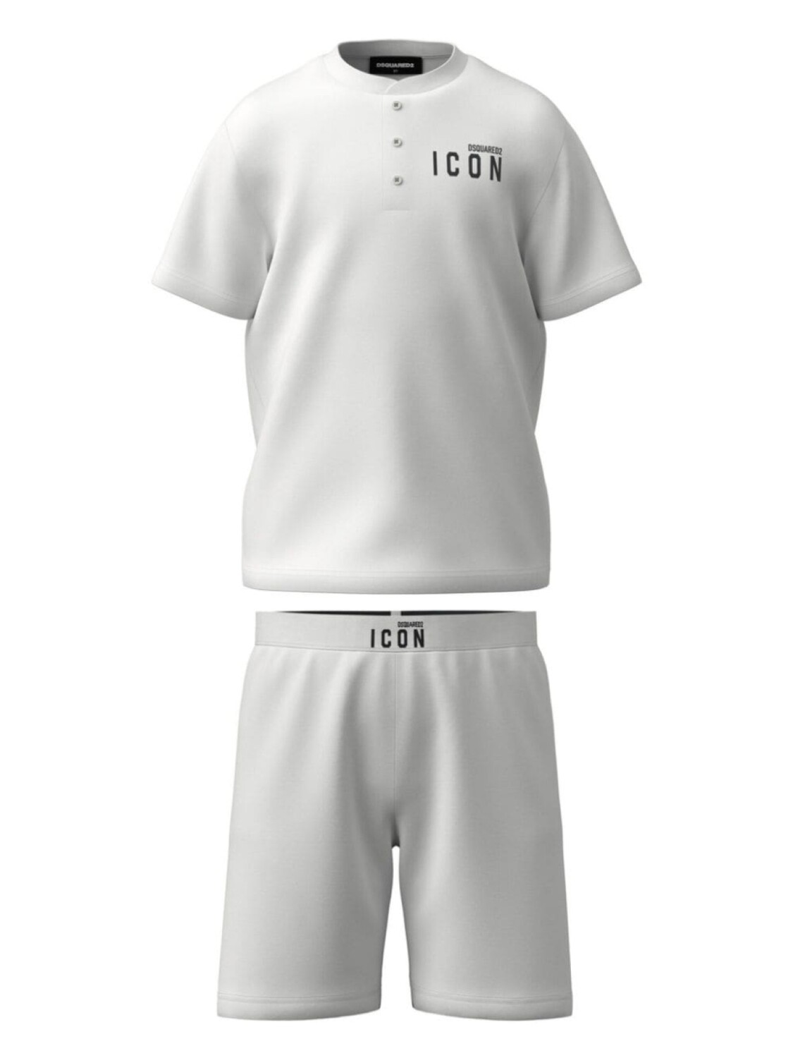 

Пижама Be Icon с короткими рукавами Dsquared2 Kids, белый