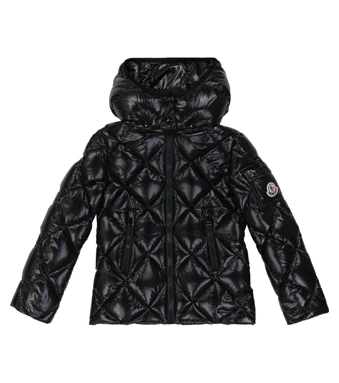 

Пуховое пальто Kamile Moncler Enfant, черный