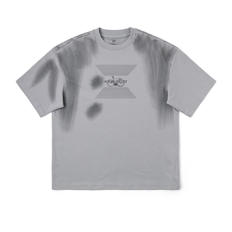 

Футболка мужская light iron gray Lee, серый