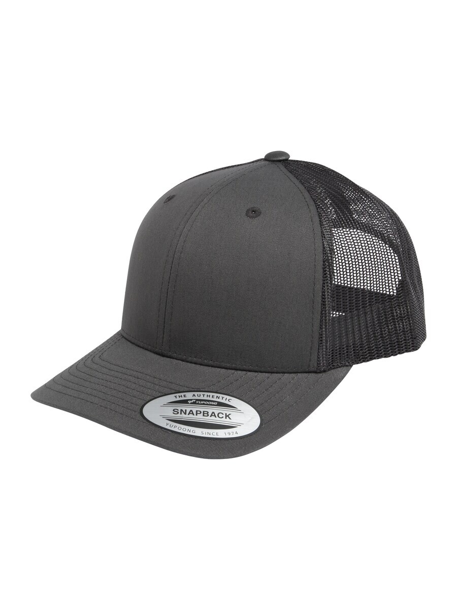 

Бейсболка Flexfit Cap Retro Trucker, темно-серый