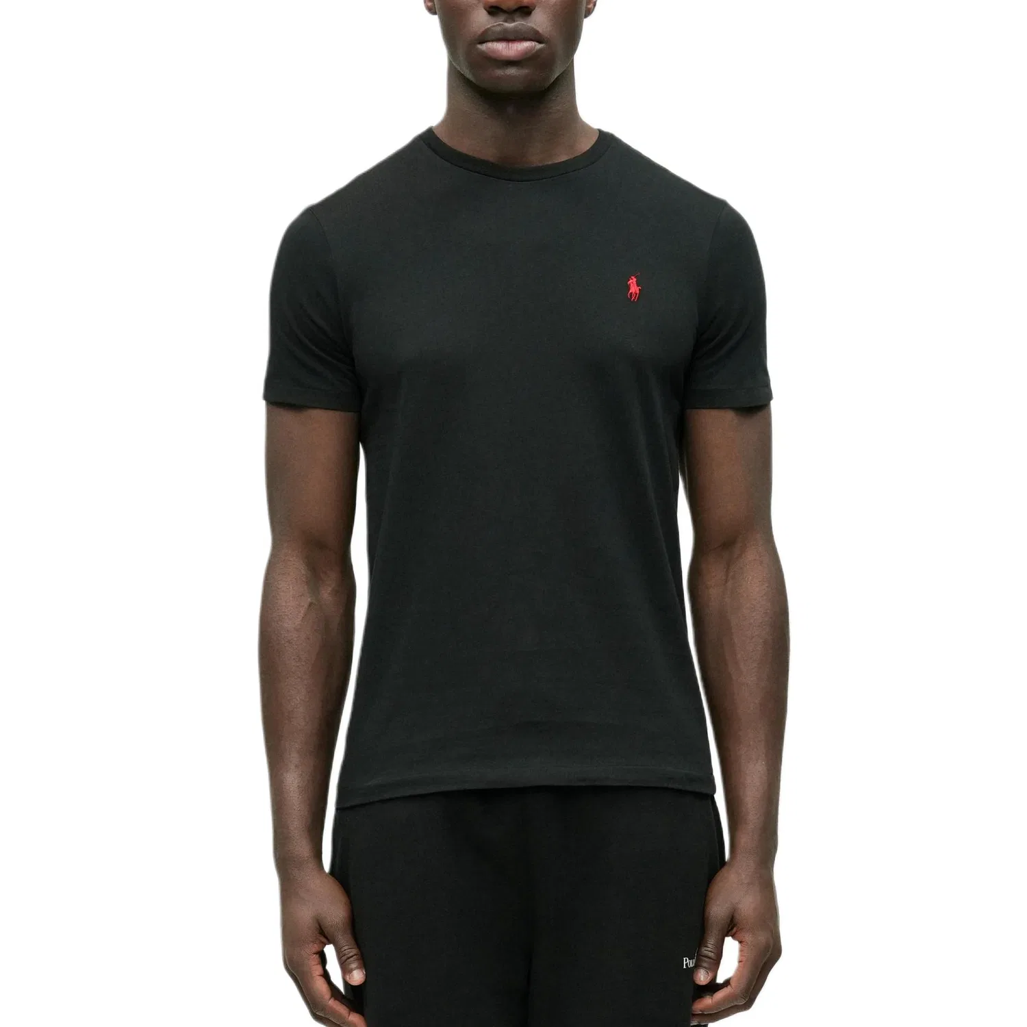 Футболка классическая Polo Ralph Lauren 2 шт белый+черный — фото 4