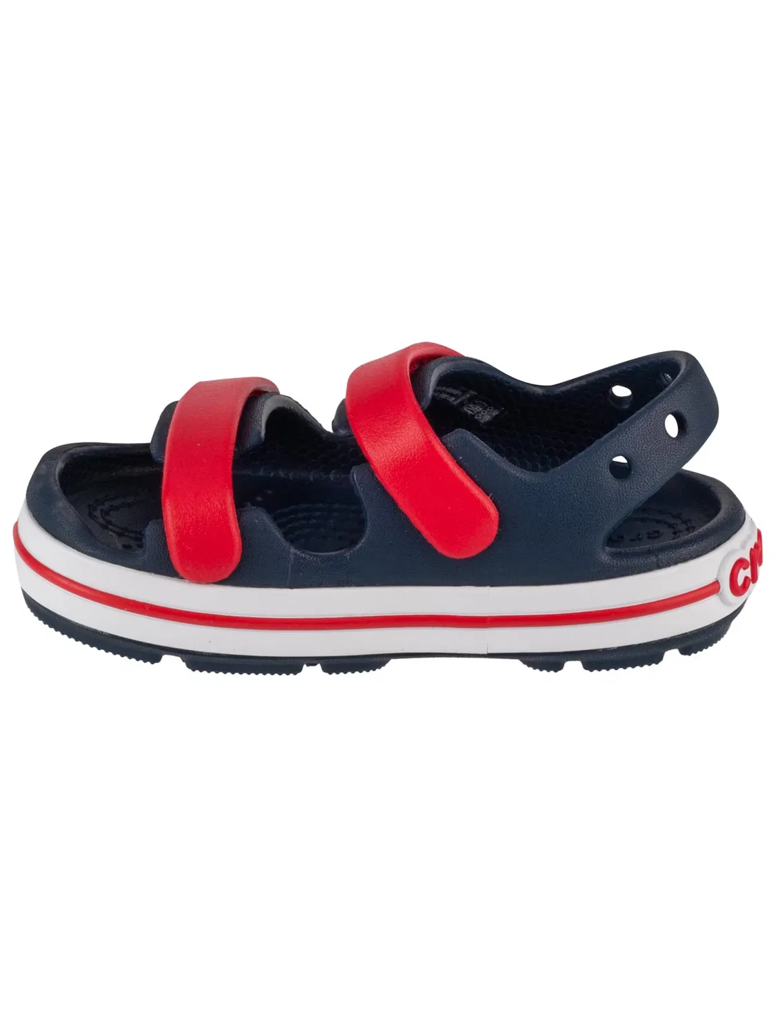 Сандалии Crocs Crocband Cruiser Sandal T темно-синего цвета — фото 2