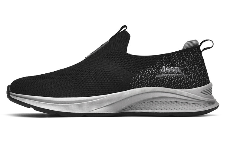 

Кроссовки Jeep Casual Shoes Men Low-Top Black, черный