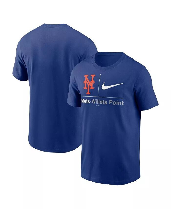 

Мужская футболка Royal New York Mets Willets Point Hometown Nike