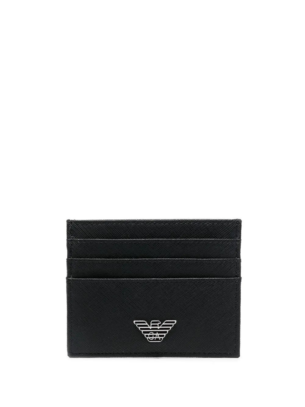 

Картхолдер с логотипом EMPORIO ARMANI, черный