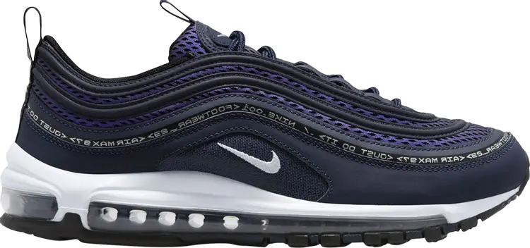 

Кроссовки Air Max 97 'Just Do It Code', синий