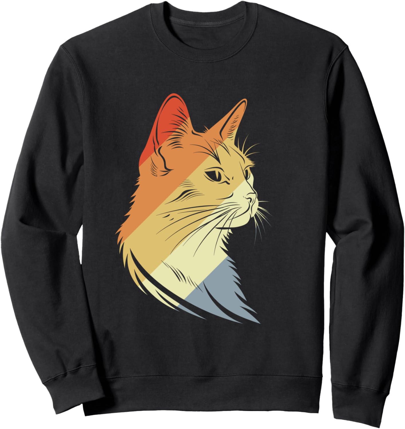 

Ретро-толстовка с изображением кота (Tomcat) Funny Pet Cat T-Shirts And Giveaways, черный