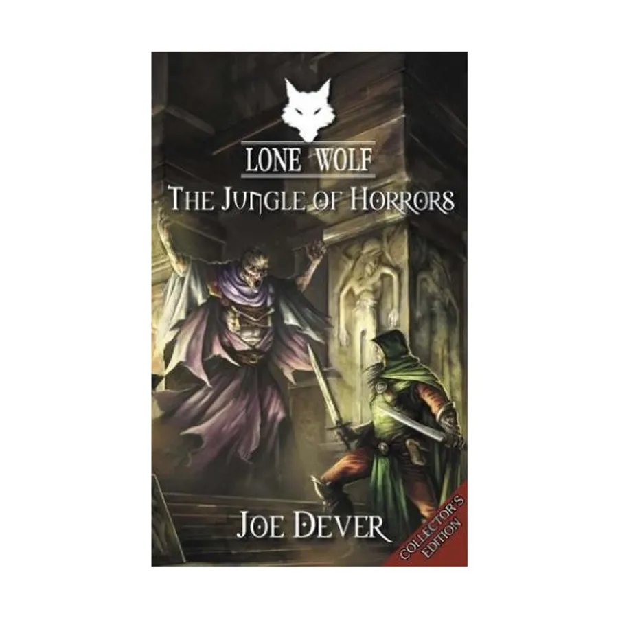 

Lone Wolf #8 - Jungle of Horrors (Collector's Edition), Lone Wolf Game Books (Collector's Editions), твердый переплет