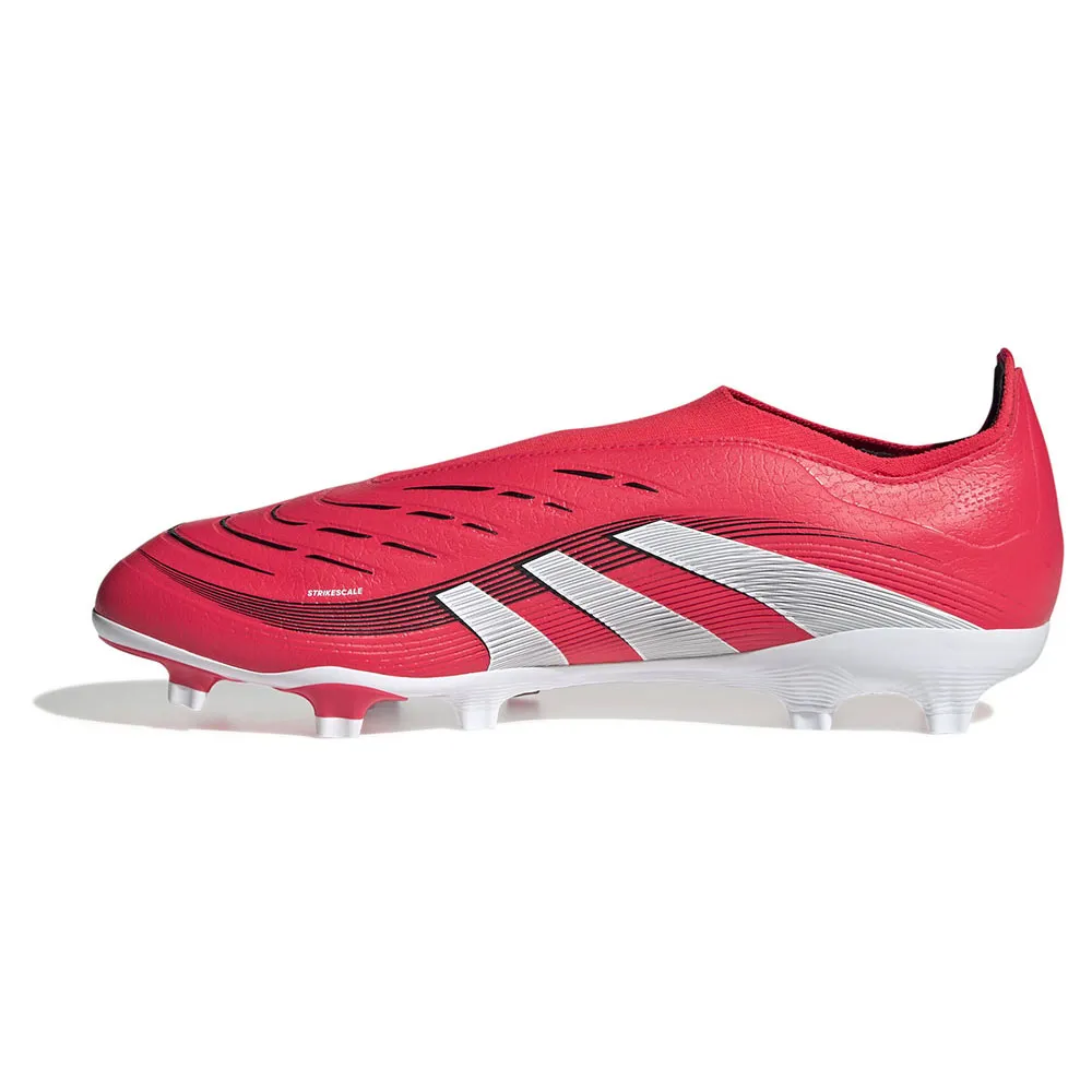 Футбольные бутсы adidas Predator League Laceless FG/MG, красный — фото 3