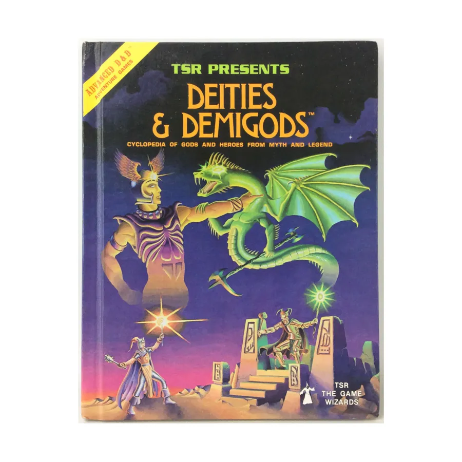 

Deities & Demigods (1st Printing w/Cthulhu & Melnibonean Mythoi), Advanced Dungeons & Dragons (1st Edition) - Core Books, Box Sets & Miscellaneous, твердый переплет