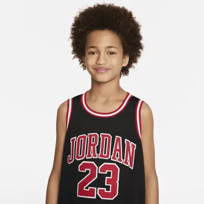 Джерси Jordan Big Kids' 23 Jersey, черный — фото 3