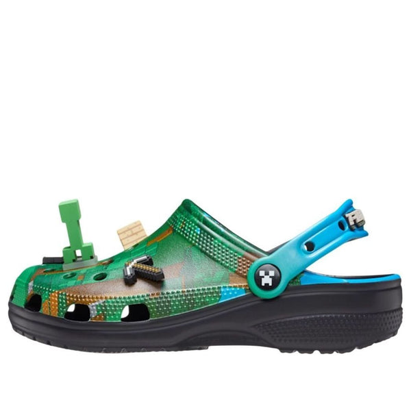 

Сандалии x minecraft clog Crocs, зеленый