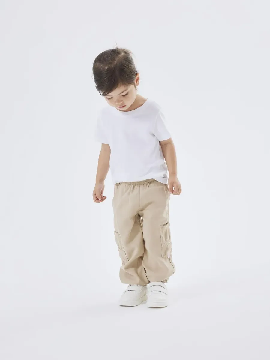 

Name It Брюки-карго "NMFBELLA ROUND TWILL PANT 9347-BU NOOS", цвет Safari