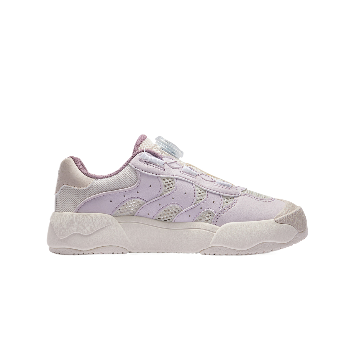 FILA KIDS Кроссовки для скейтбординга детские low top с амортизацией белые и фиолетовые — фото 2