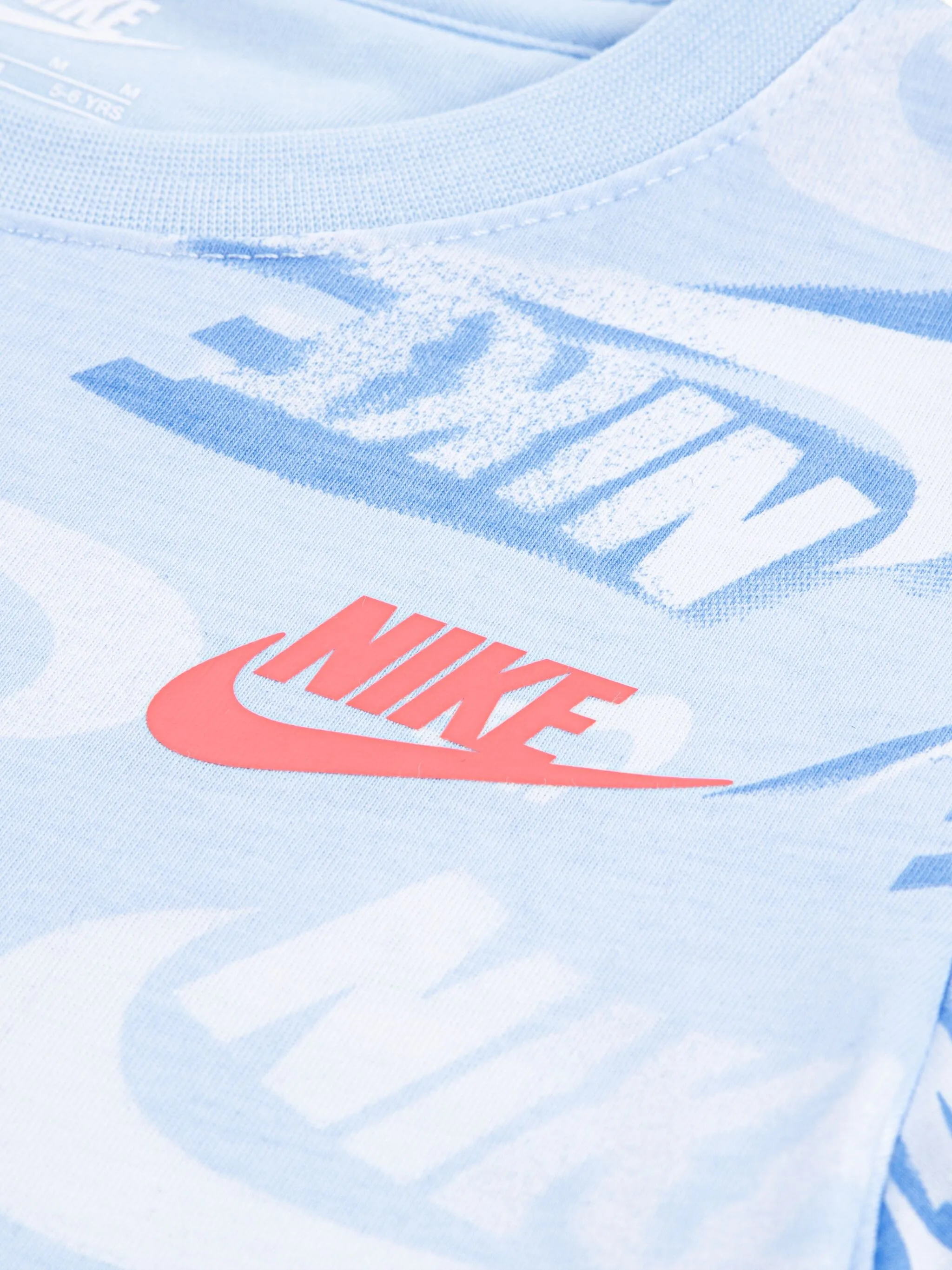 Комплект из футболки и шортов с логотипом Nike Kids, черный — фото 3