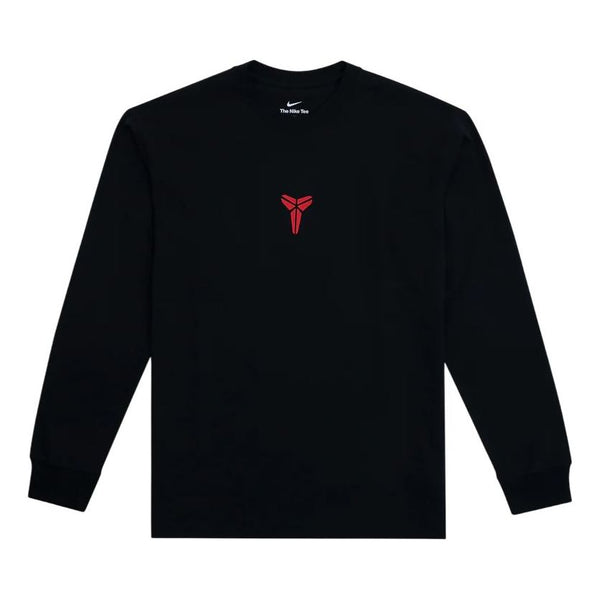 

Футболка kobe long-sleeve t-shirt asia sizing Nike, черный