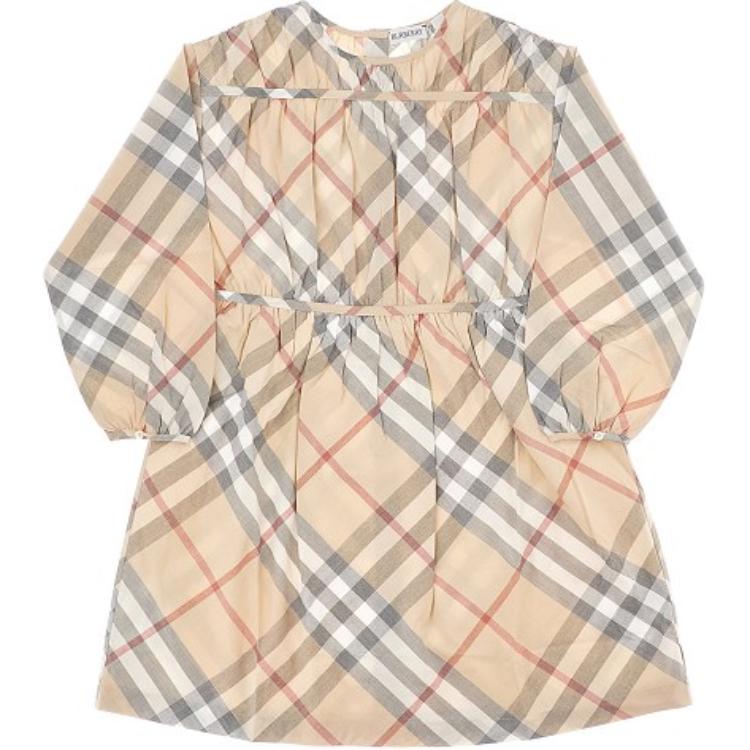 

Платье светло-умберовое детское Burberry, Light Umber