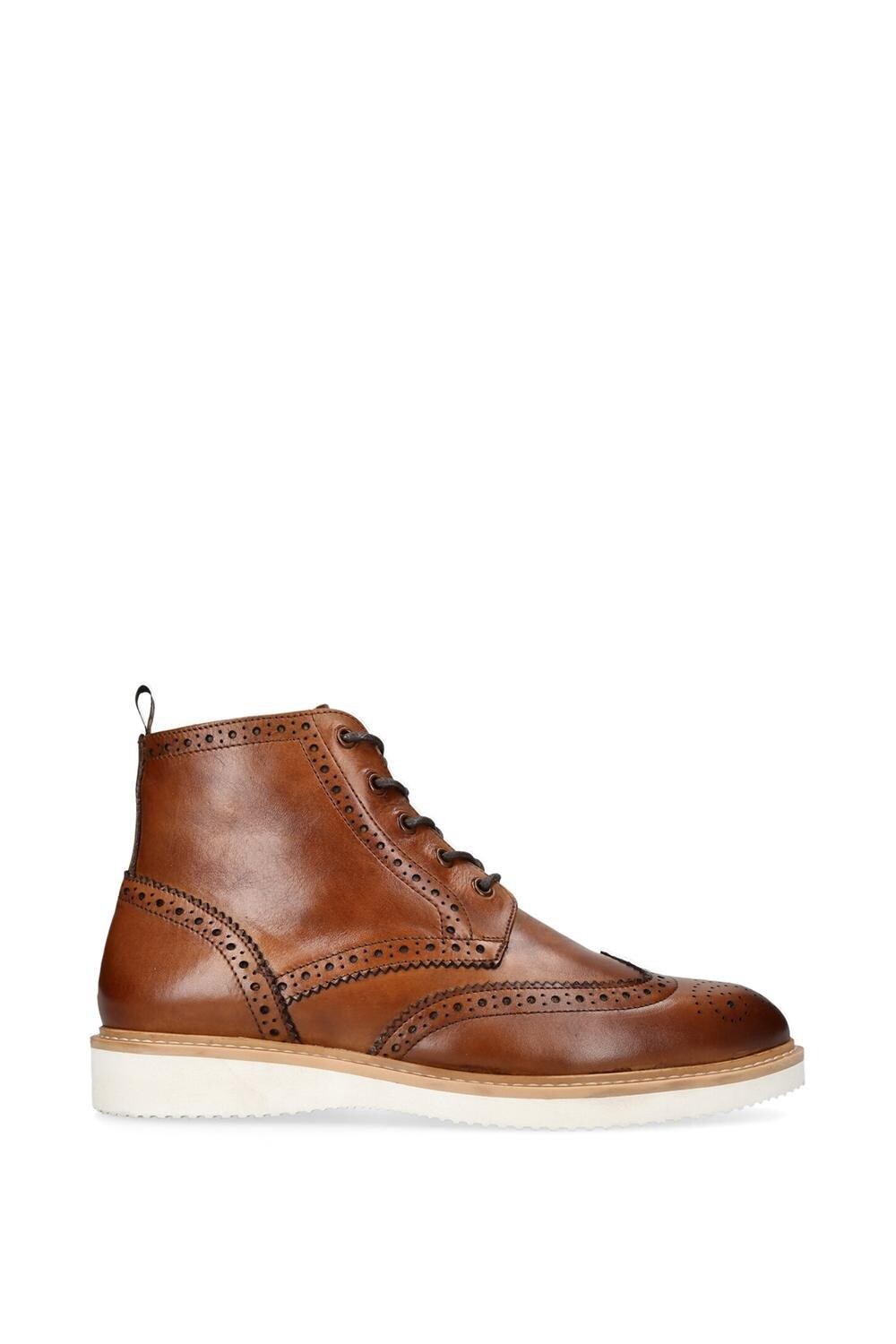 

«Пыльные» кожаные сапоги KG Kurt Geiger, коричневый