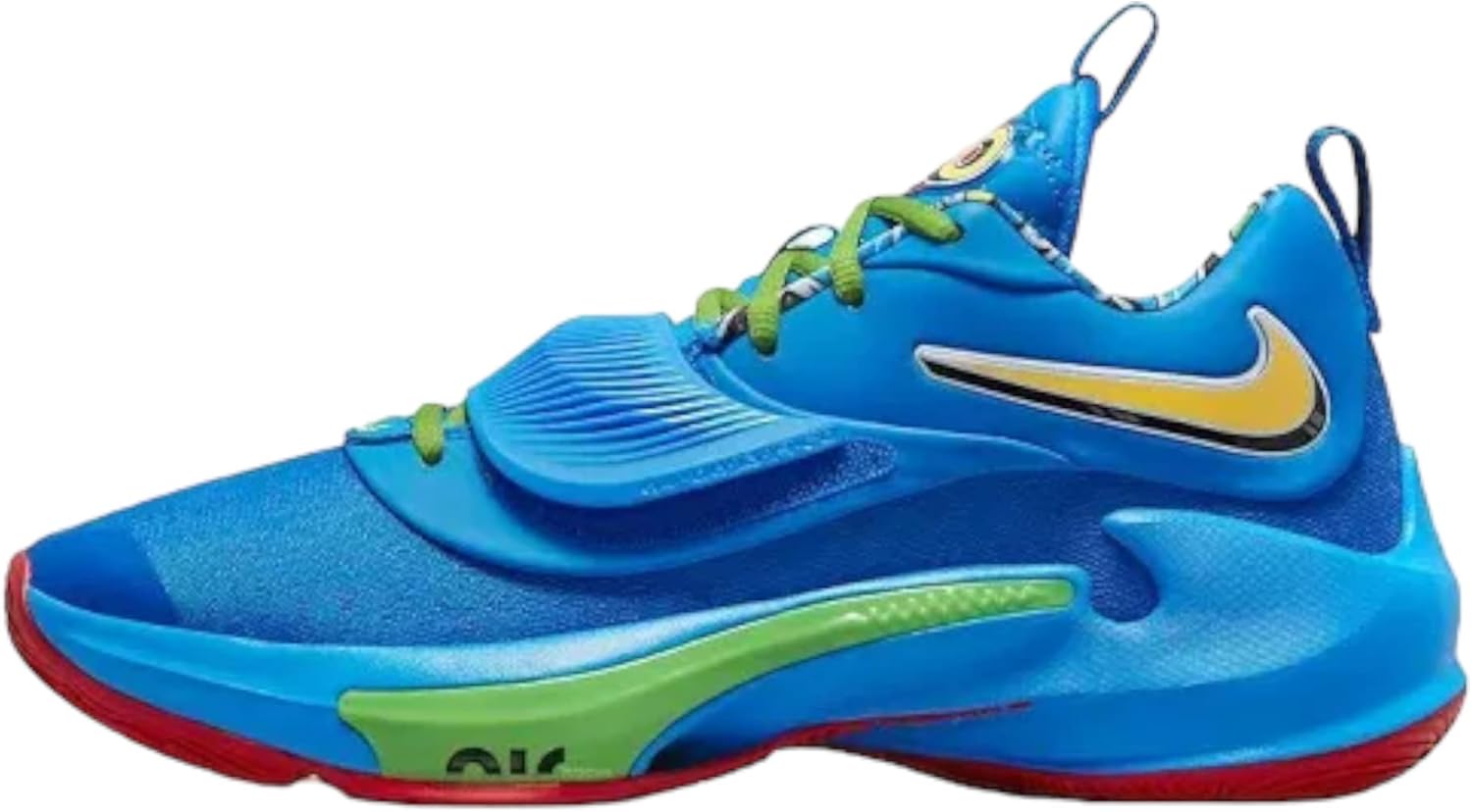 

Баскетбольные кроссовки Nike Zoom Freak 3 для мужчин, Photo Blue/Black-White