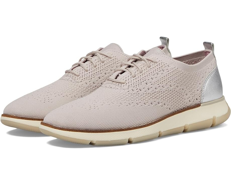 

Оксфорды Cole Haan 4.Zerogrand Stitchlite Oxford, цвет Ashes Of Roses/Silver Metallic/Ivory