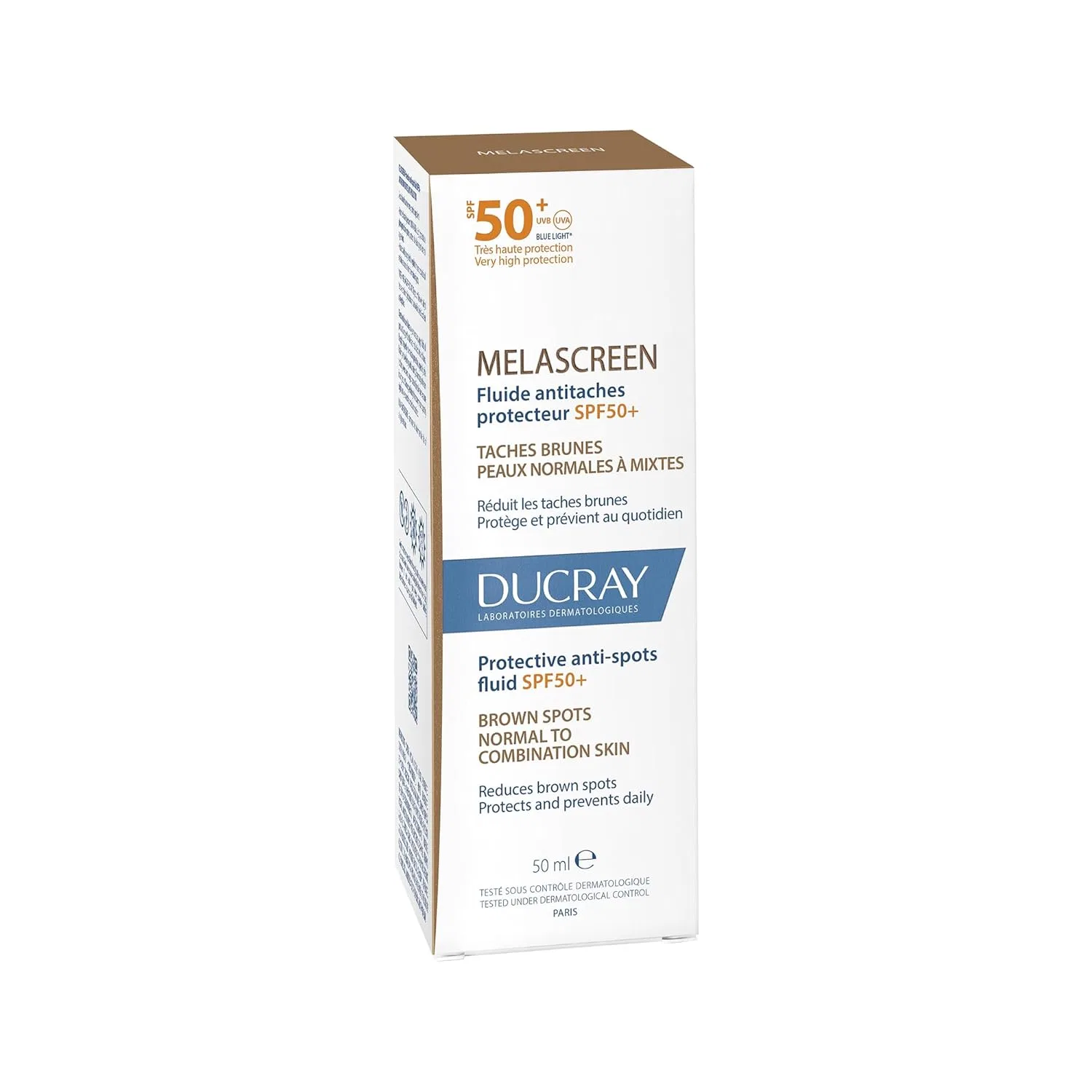Защитный флюид Ducray Melascreen Protective Fluid SPF 50+, 50 мл Ducray