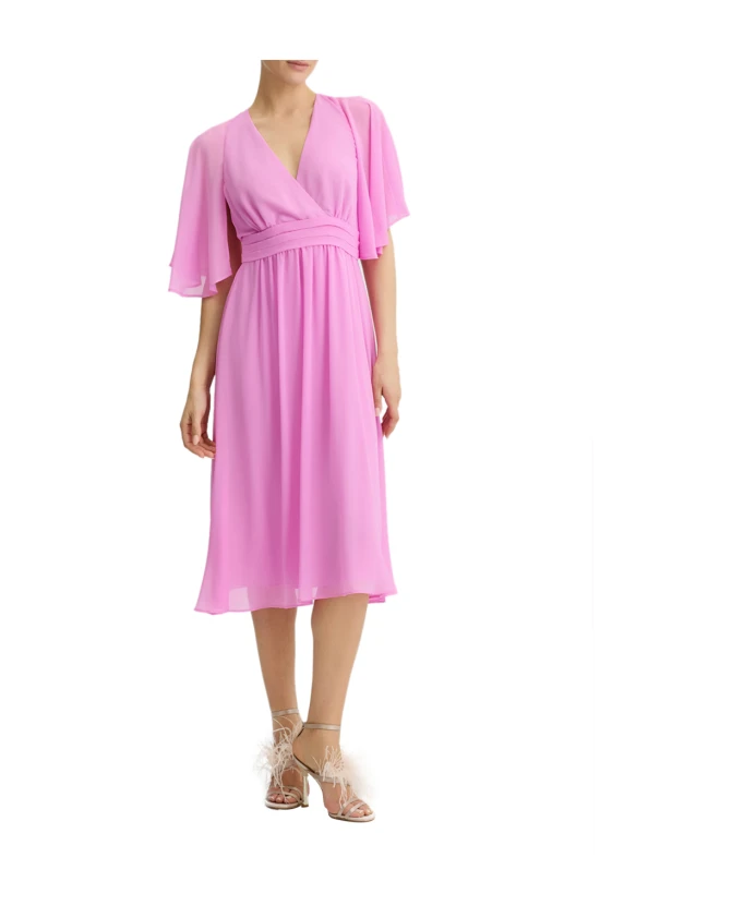 

Элегантное платье миди в стиле Мантелла. Liu Jo, розовый