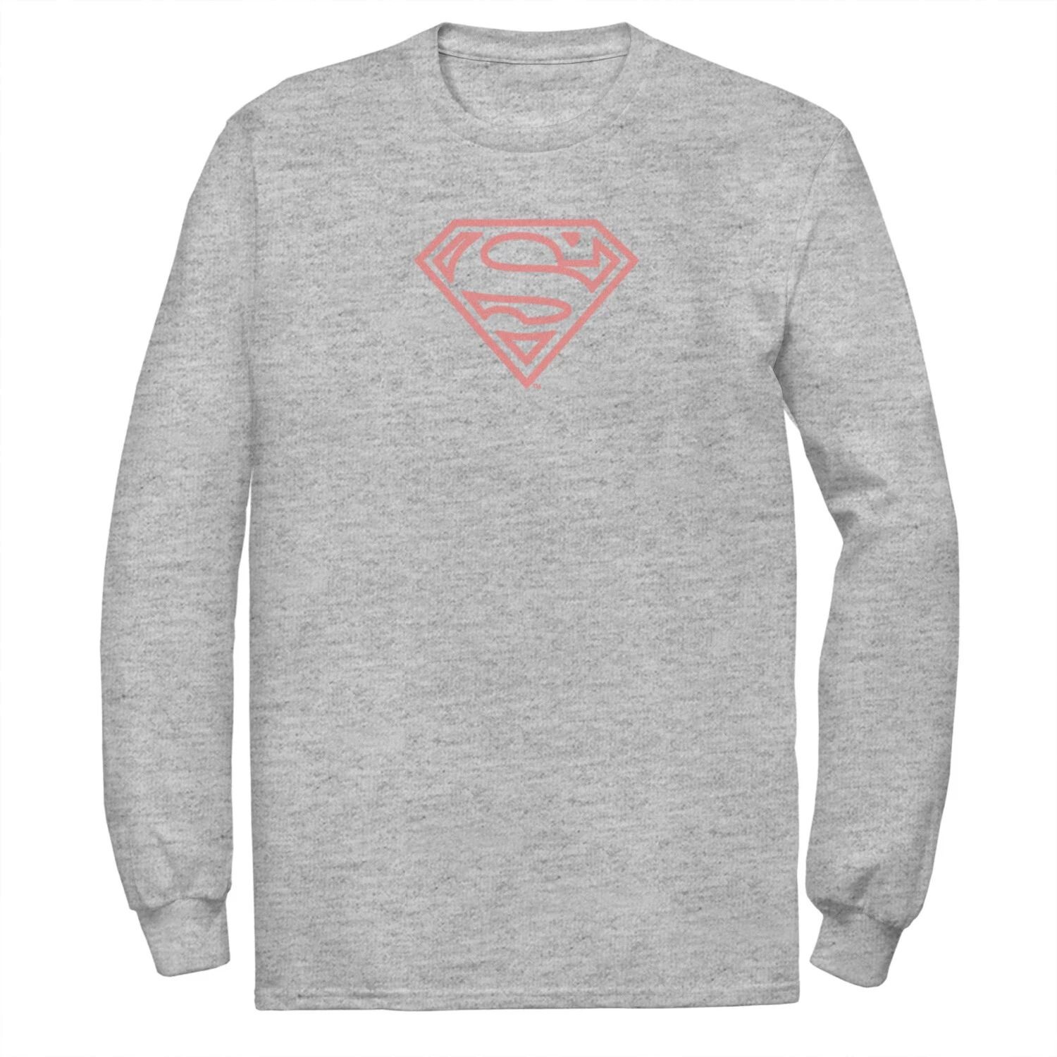 

Мужская футболка с логотипом DC Comics Superman Red Line Art Licensed Character